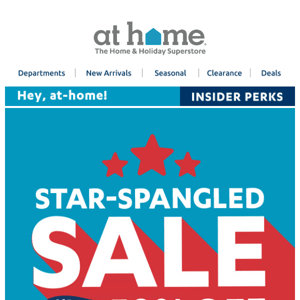 Star-Spangled Sale: Up to 50% off Patio Furniture + new markdowns storewide ❤️💙