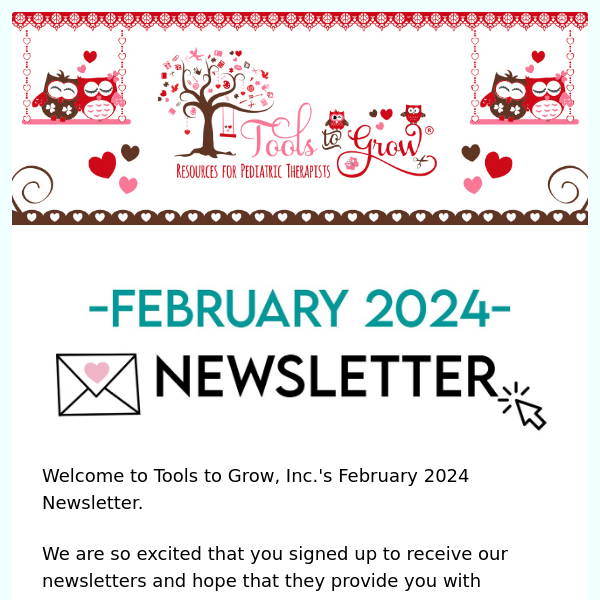 ❤️ 🏈 February 2024 Newsletter