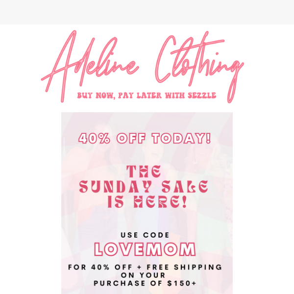 40% OFF + FREE SHIPPING INSIDE1 💌