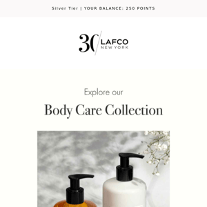 Explore our body care collection