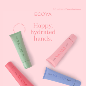 Happy, hydrated hands.