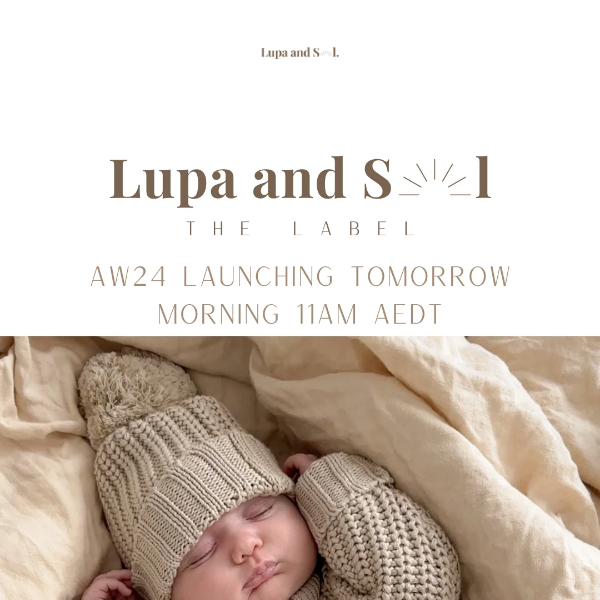 AW24 by Lupa + Sol the Label