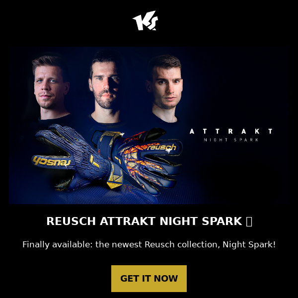 Release: Reusch Attrakt Night Spark 🖤