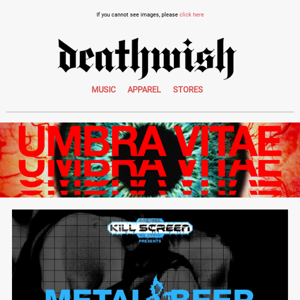 📣Umbra Vitae Fest Appearance, Converge Vinyl Shipping Now, New Sunday Drive Release & more!