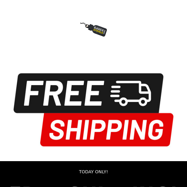 FREE SHIPPING! TODAY ONLY!
