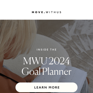 Inside the 2024 Goal Planner 📖