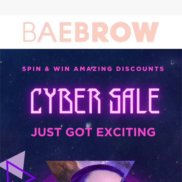 Cyber Savings Are a Spin Away! 🎊