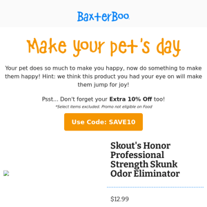 Want to know how to make your pet's day?