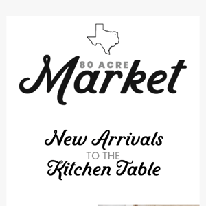 👩‍🍳 Kitchen Table New Arrivals