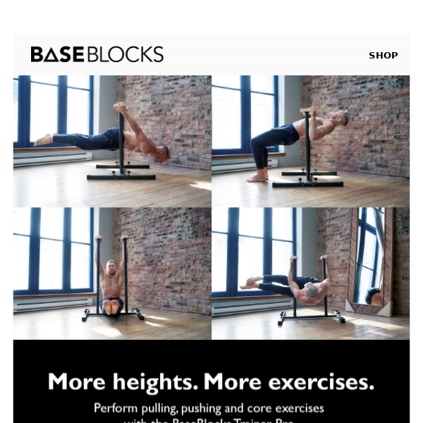 Save $40 off the BaseBlocks Trainer Pro. Ends midnight.