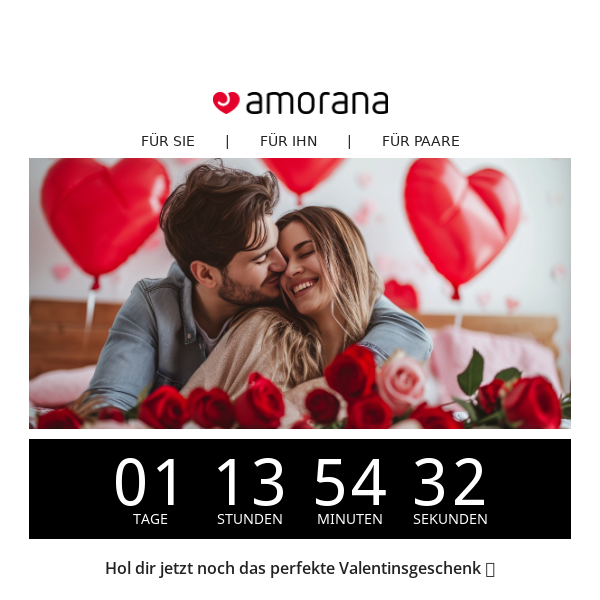 🔥 Letzte Chance für dein Valentinsgeschenk 🔥