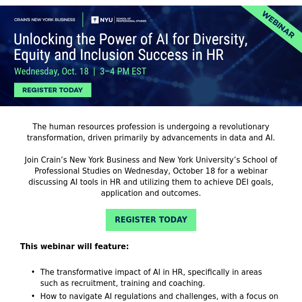 HR Professionals! Join the discussion on utilizing AI for DEI success