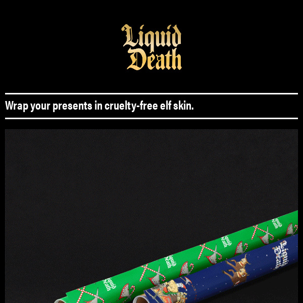 Jolly Death Gift Wrap