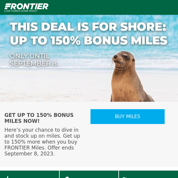 Don’t flip out: There’s still time to get this deal!  Secure your bonus miles now.
