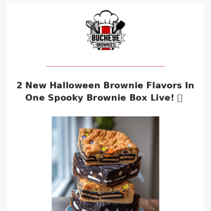 2 New, Spooky Halloween Brownie Flavors Live! 👻