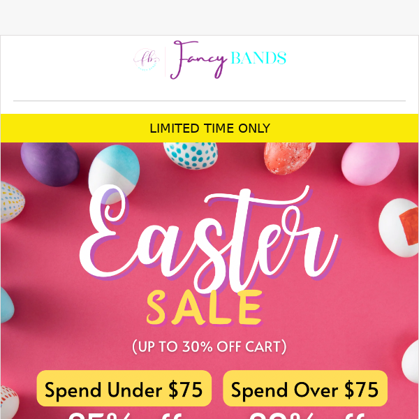 🐰 EARLY ACCESS: Easter Sale Starts Now!