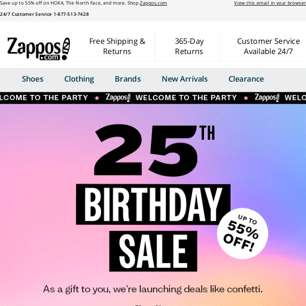 🥳 Our 25th Birthday Sale! 🥳