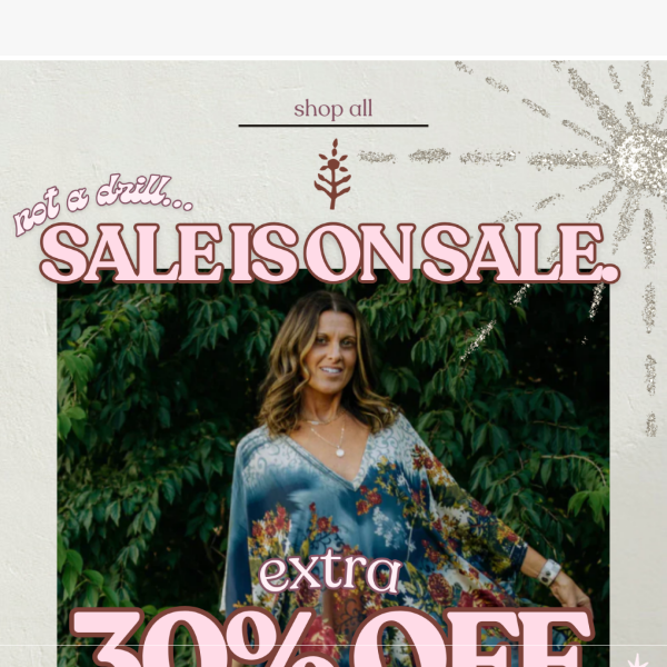 SALE. IS. ON. SALE. 🚨✨🕺