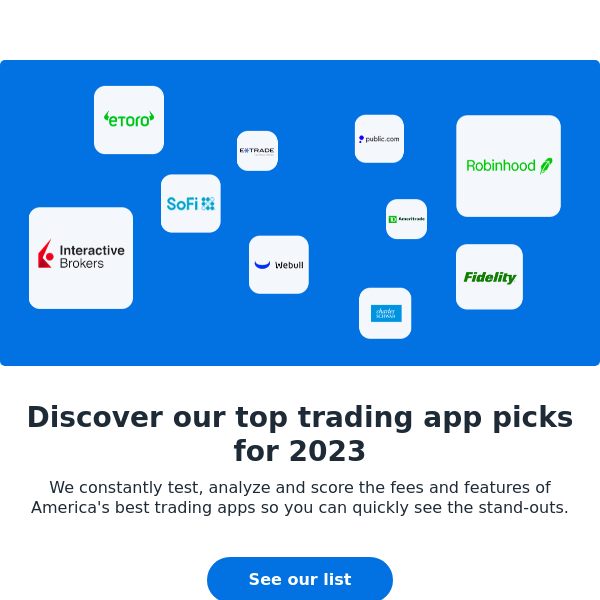 Unveiling our top trading app picks 📈