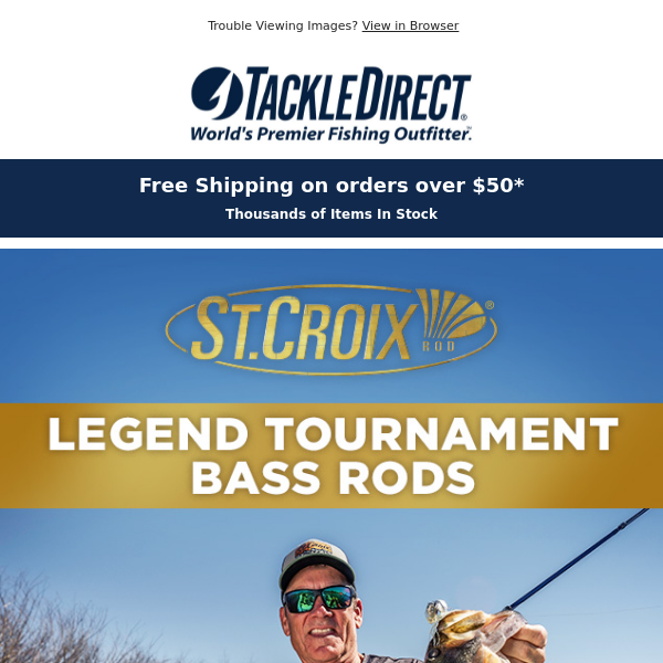 TackleDirect Custom Rods, Tackle, Apparel, and More for Anglers