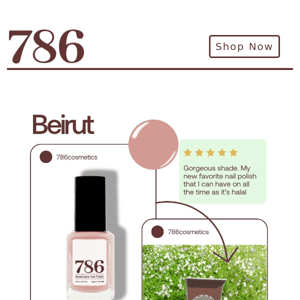 Beirut: The Showstopper Nail Polish You Need This Eid!