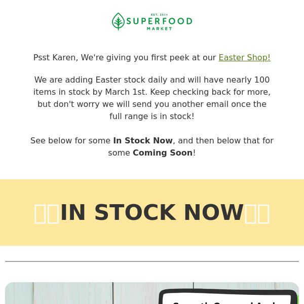 🐰Early-Access Easter Stock