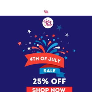 (LAST CALL) 4th of July Sale: 25% OFF 🔥