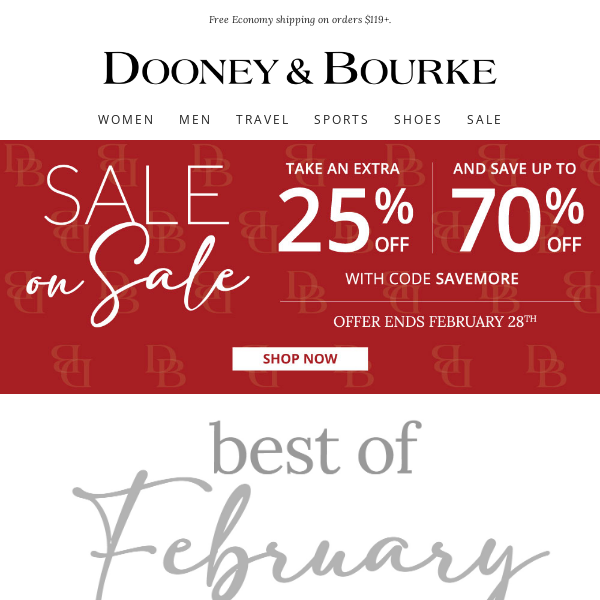 Shop The Best of February!