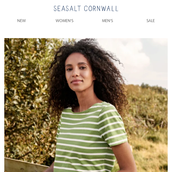 2 for £45 | Fresh Cornish stripes