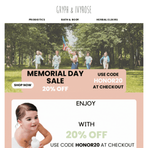 🇺🇸. Start your summer off right, with a Wellness discount