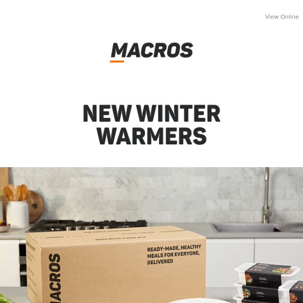 New Winter Warmers By MACROS