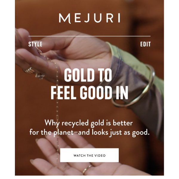 So, what does recycled gold *really* mean?