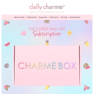 Meet CHARME BOX - The Cutest Nail Art Subscription 💖