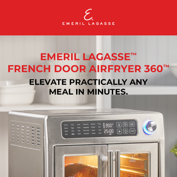 Accessories for the French Door AirFryer 360  Emeril Everyday Kitchen  Appliances 