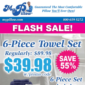 Check out the fall lineup from MyPillow for all your bath gear needs! Towels,  robes, wraps – we've got it all, and you can save up to 80%…