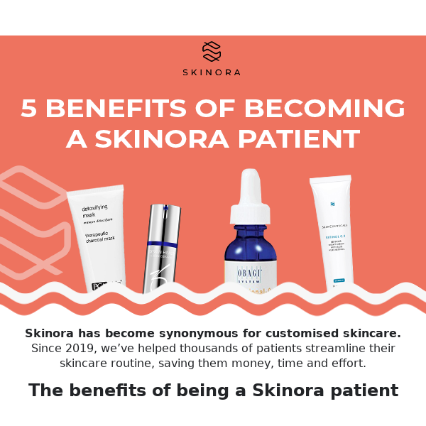 5 benefits of becoming a Skinora Patient 🌟