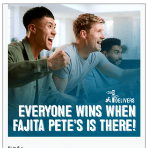 Fajita Pete's Celebrates March Madness