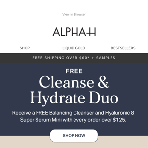 FREE Hydrating Duo Inside 💌