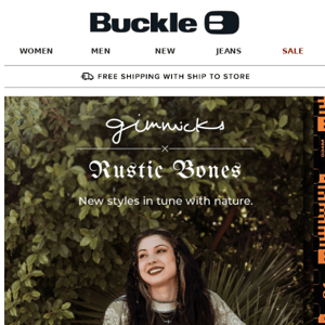 Shop the Gimmicks X Rustic Bones Collection