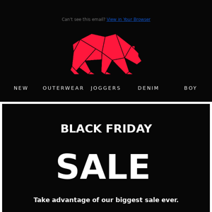 30% OFF SITEWIDE STARTS NOW