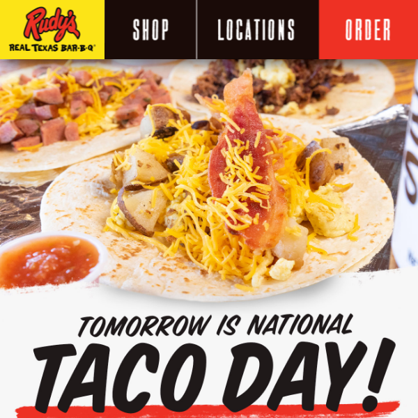 Got National Taco Day plans? You do now!