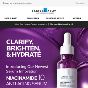 Just Dropped | Niacinamide 10 Anti-Aging Serum