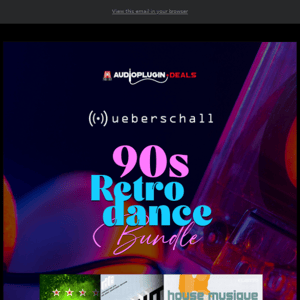 🎶 87% Off 90s Retro Dance Bundle by UEBERSCHALL!