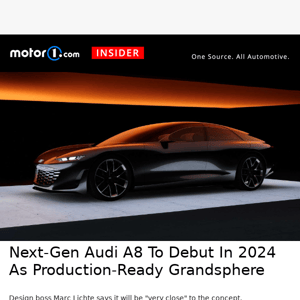 Stunning Audi Grandsphere Concept To Influence Next-Gen Audi A8 Styling