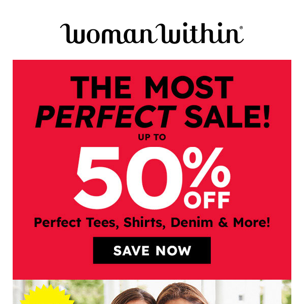 💗 Treat Yourself To Comfort! Up To 50% Off Perfect Sale!