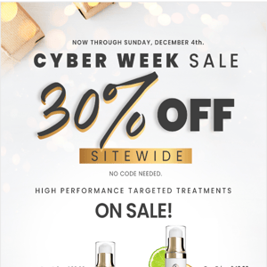 Going Fast! All Serums and Treatments on Sale