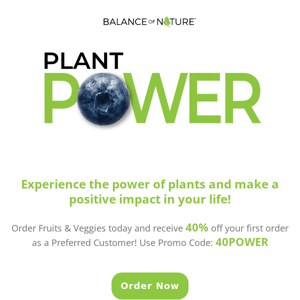 💥Plant Power