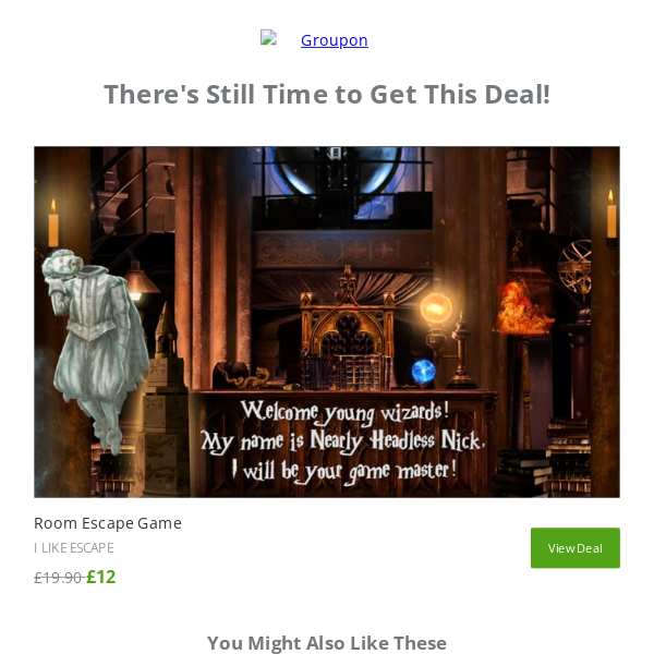 Up to 40% Off on Room Escape Game at I LIKE ESCAPE is Still Waiting for You!