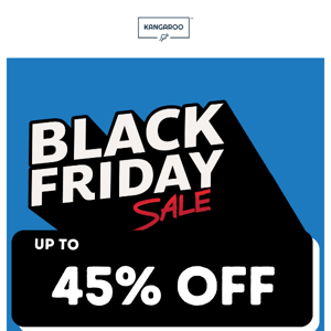 ⚫️ BLACK FRIDAY SALE: up to 45% OFF