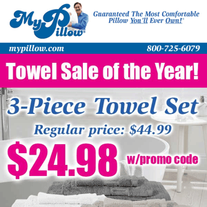 Limited Time Bath Towel Special